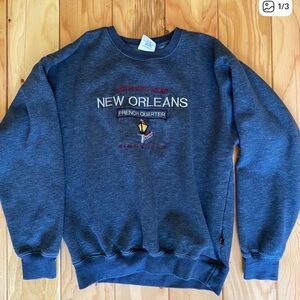 Brandy Melville like Navy Crewneck Sweater